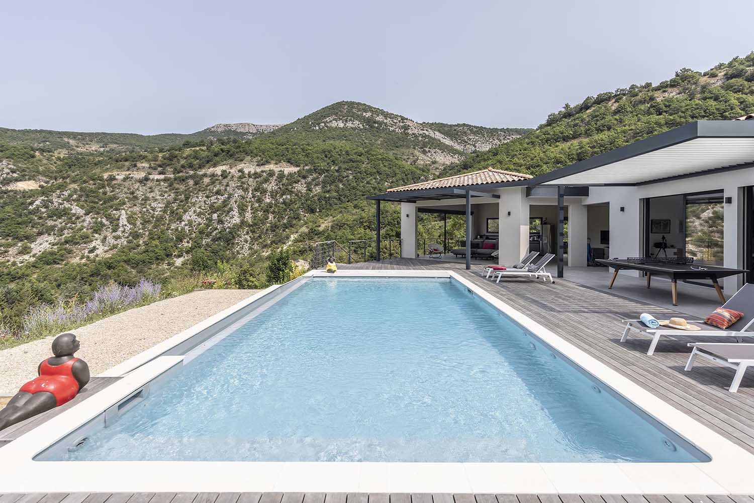 Piscine béton sur mesure Cavaillon Vaucluse